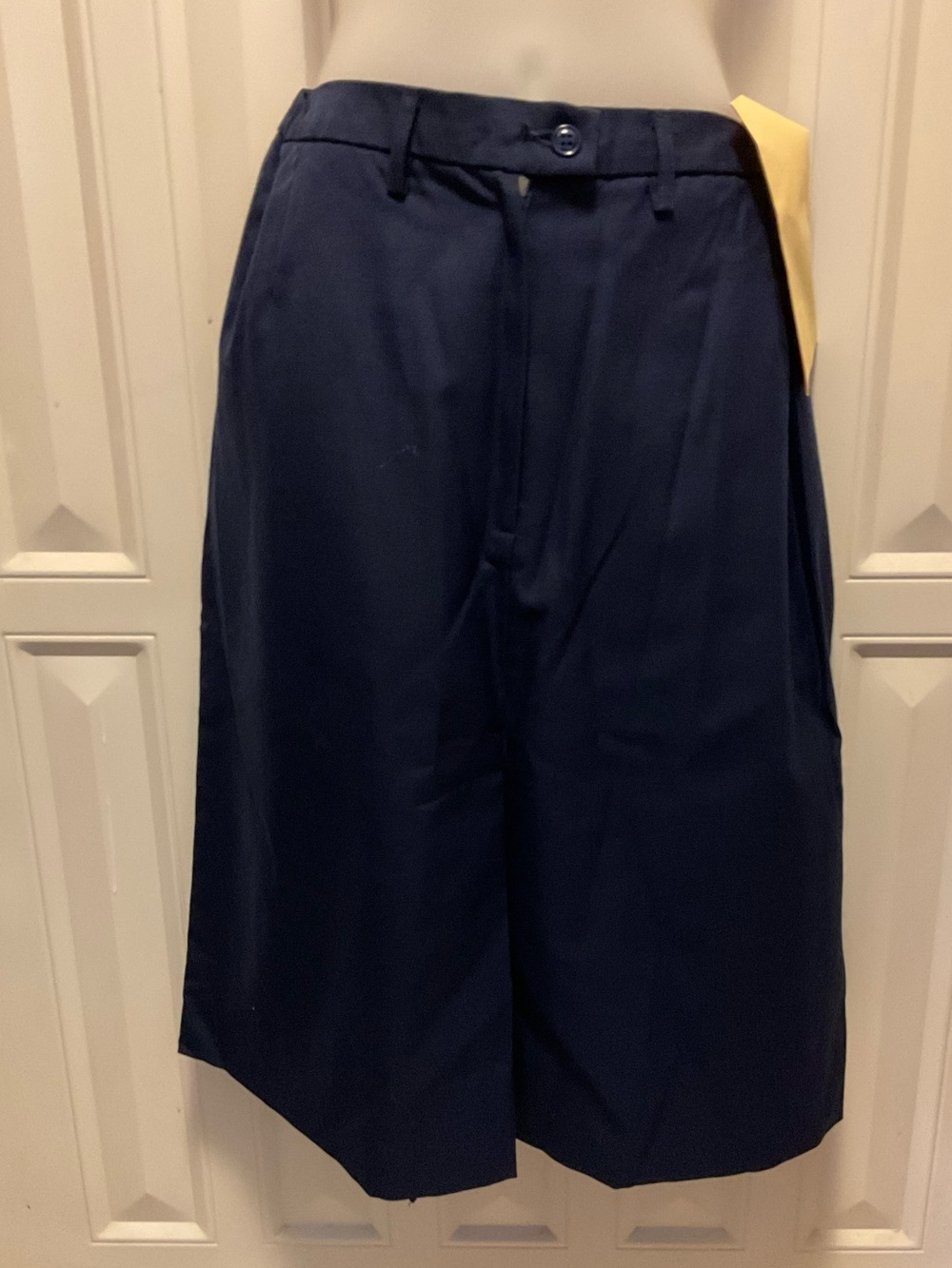 VTG DSCP A-Line wool Blend Knee Length Business Skirt Size 18